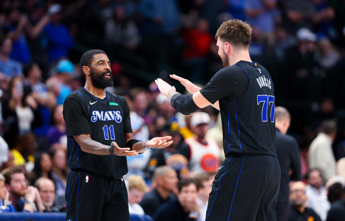 Luka Doncic On How Mavericks Have Evolved Since 2021 Playoff Loss To Clippers: "We Have Kyrie"