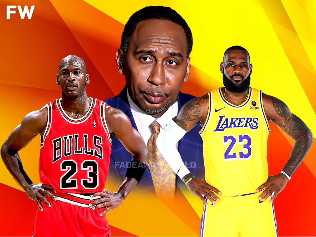 Stephen A. Smith Could Betray Michael Jordan In GOAT Debate If LeBron ...