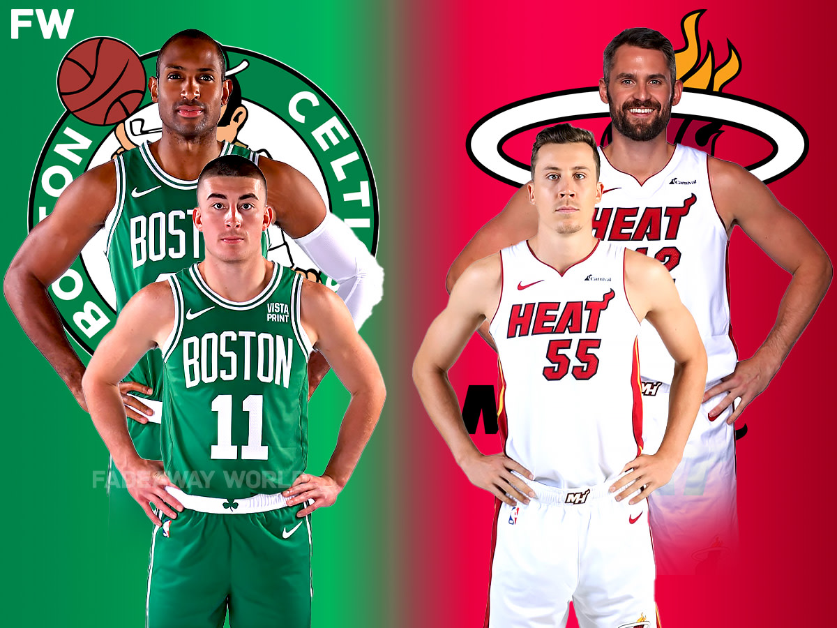 Boston Celtics vs. Miami Heat - Benches