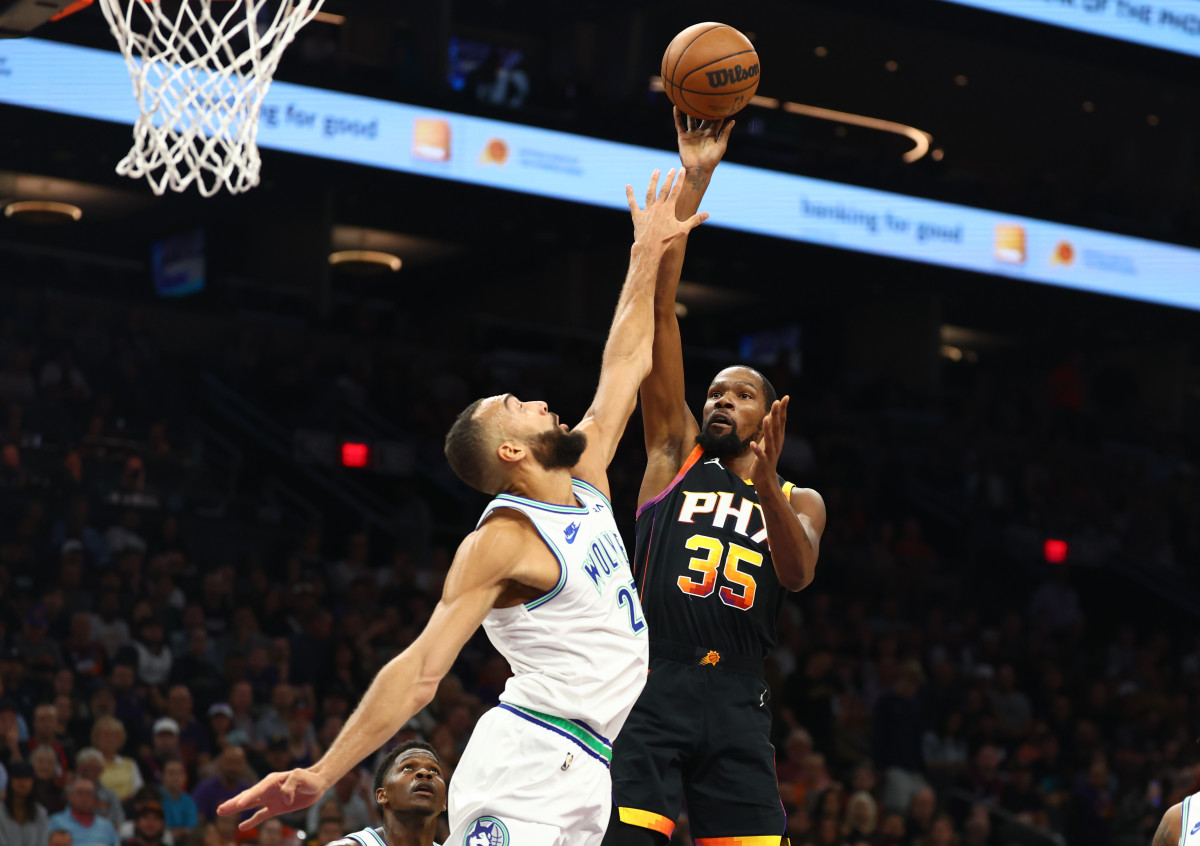 Kevin Durant On Rudy Gobert: "All-World, Hall Of Fame Defensive Player"