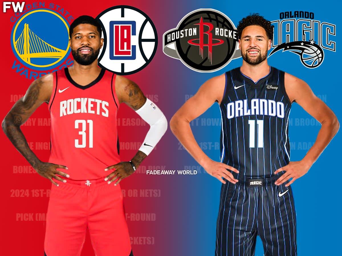 Huge 4-Team Blockbuster Trade Idea Between The Warriors, Clippers, Rockets, And Magic