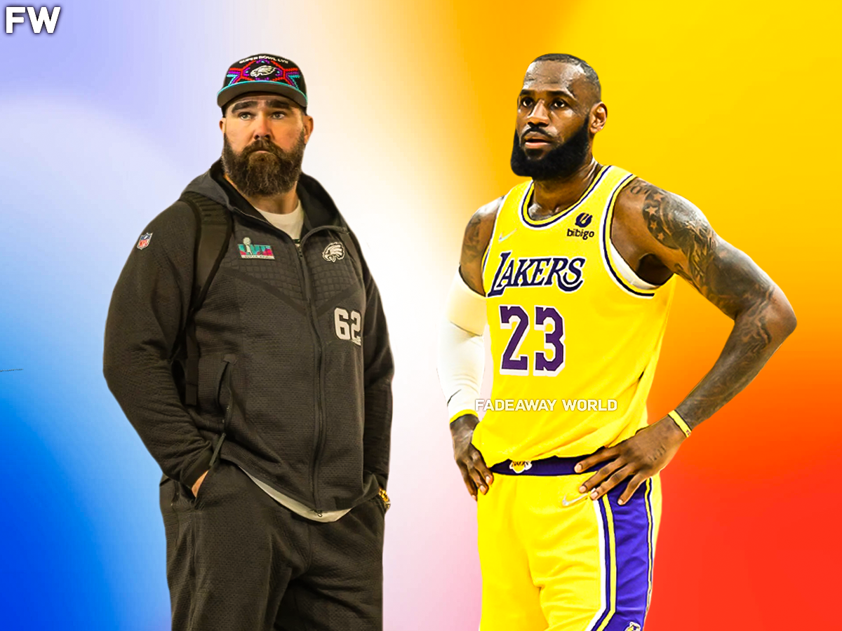 Jason Kelce Thinks LeBron James Can Be The Greatest Red Zone Threat In The NFL Within One Offseason