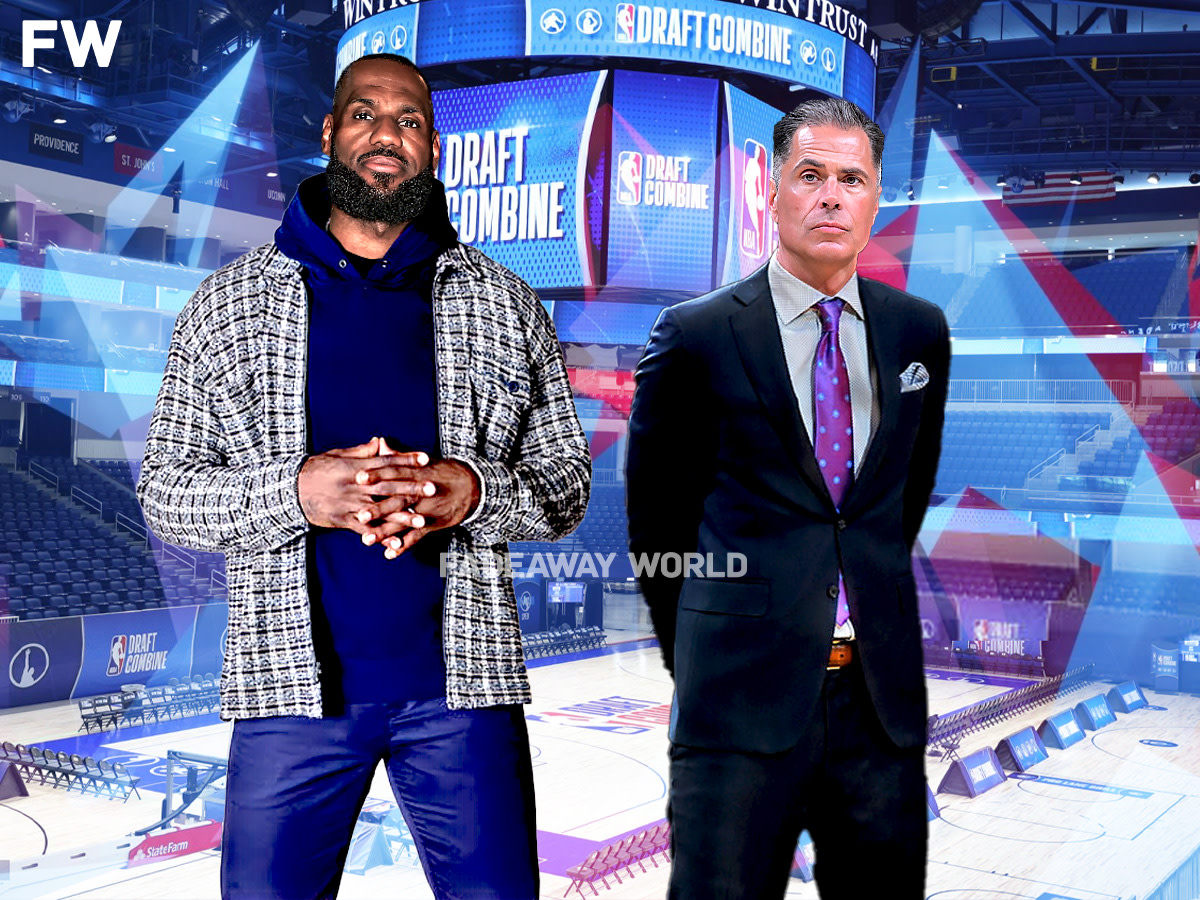 Lakers Fans Are Perplexed Seeing LeBron James And Rob Pelinka Together ...