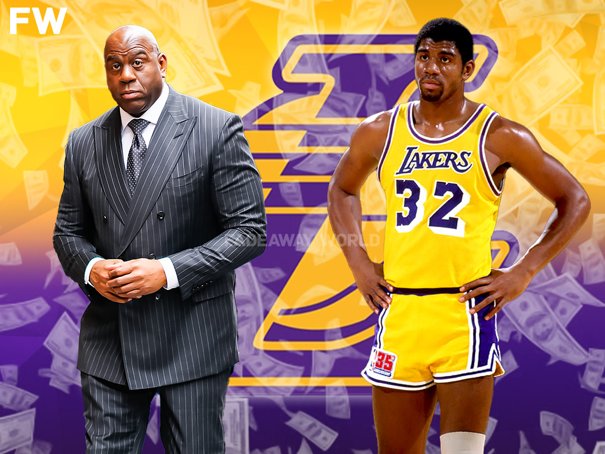 Magic Johnson Claims His Lakers Teammates Weren't Happy When He Signed $25 Million, 25-Year Deal
