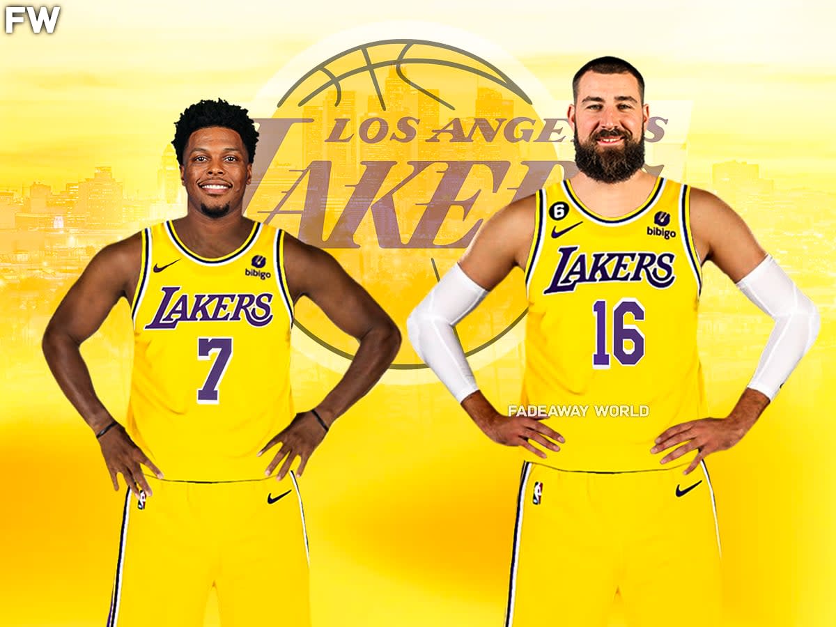 Kyle Lowry and Jonas Valanciunas - Los Angeles Lakers
