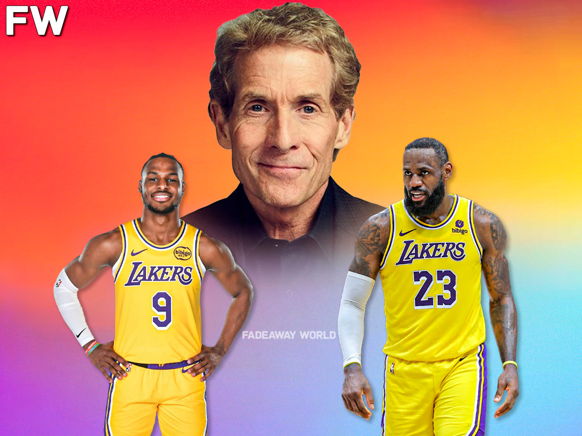 Skip Bayless Says Bronny Has Bigger Clutch Gene Than LeBron James ...