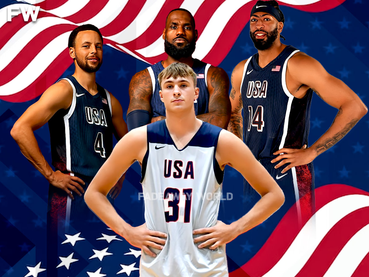 Future No. 1 Pick Cooper Flagg Impresses Against LeBron James And Others In Team USA Scrimmages 