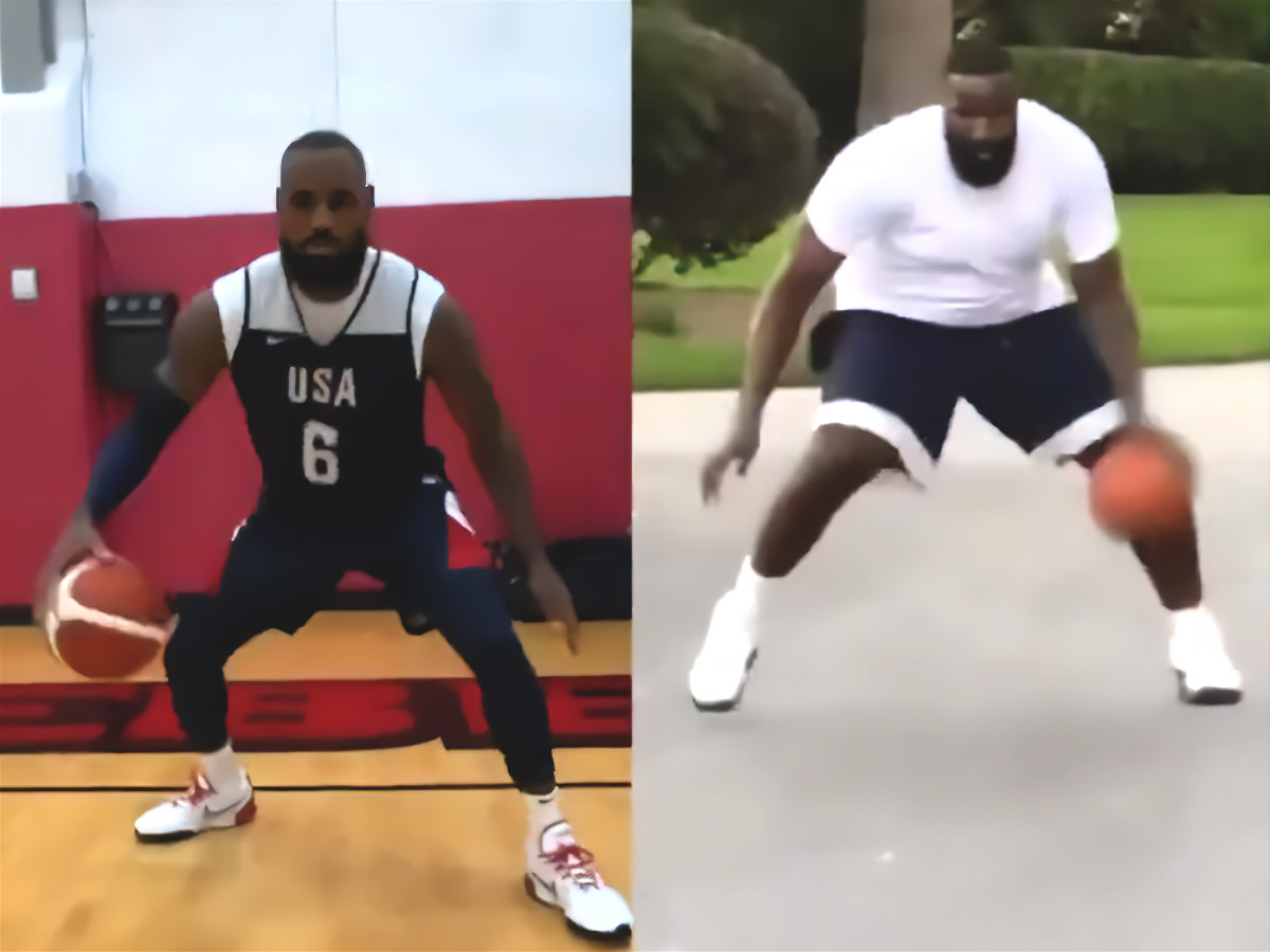 Fan Mocks LeBron James For Identical Dribbling Skills To Kendrick ...