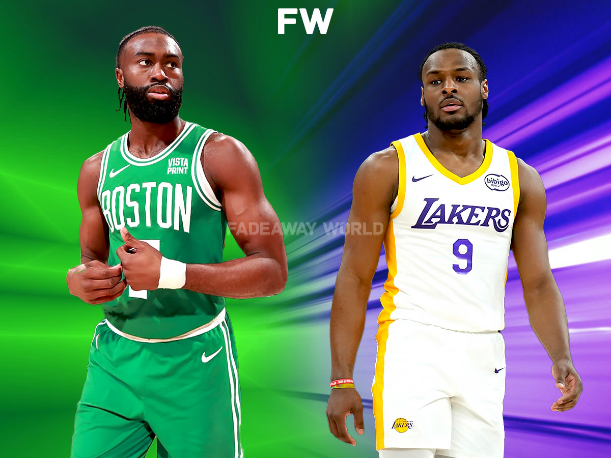Jaylen Brown Praises Bronny James Just A Few Hours After Mocking Him Jaylen Brown Praises Bronny James Just A Few Hours After Mocking Him