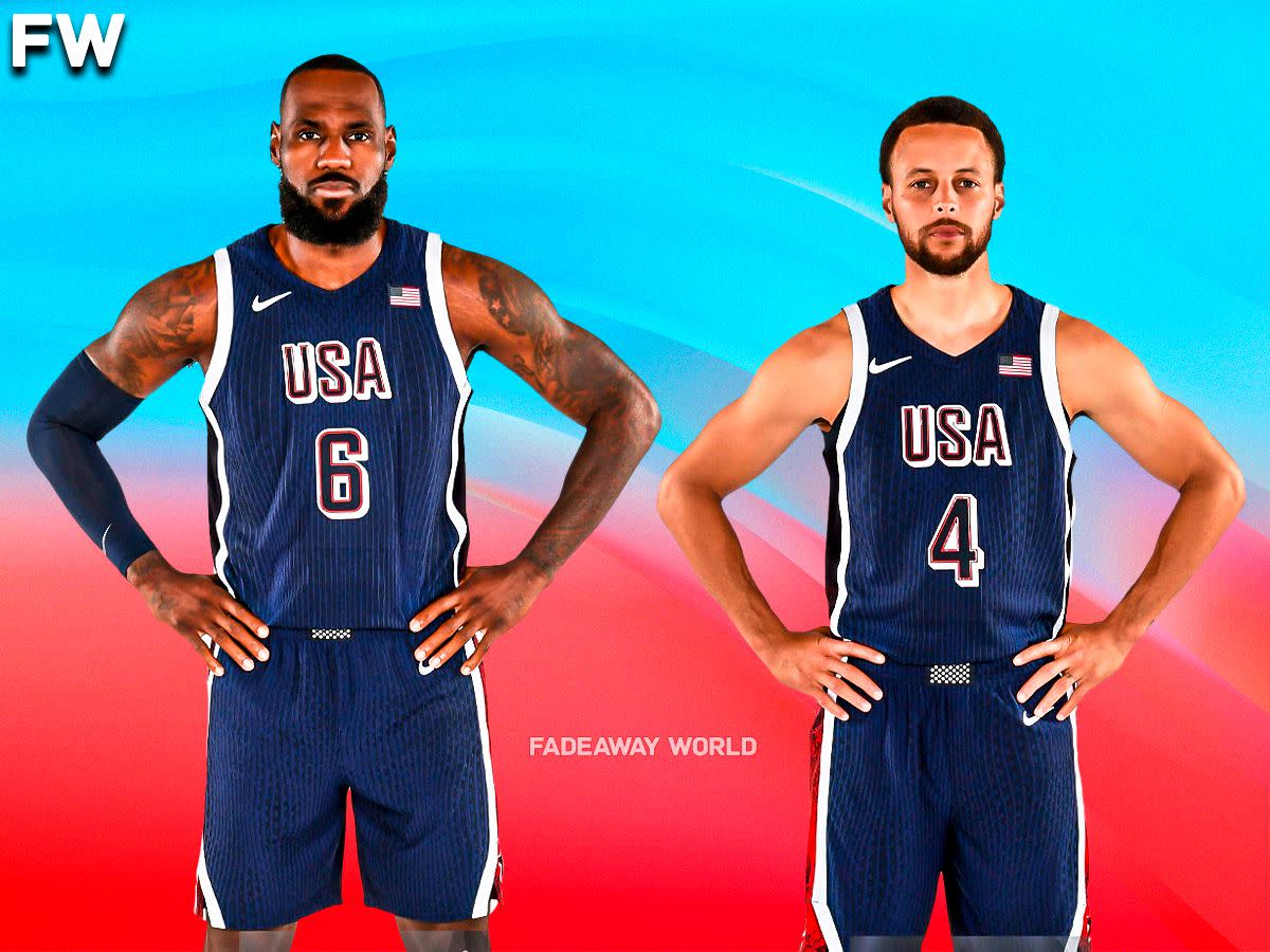 LeBron James and Stephen Curry for Team USA