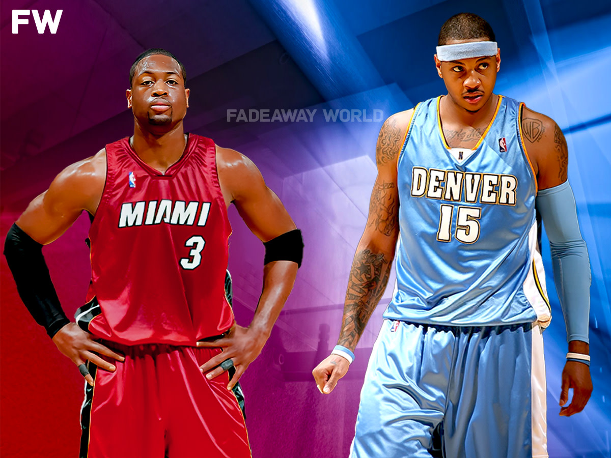 Dwyane Wade Explains Why He Snubbed Carmelo Anthony In An NBA Game