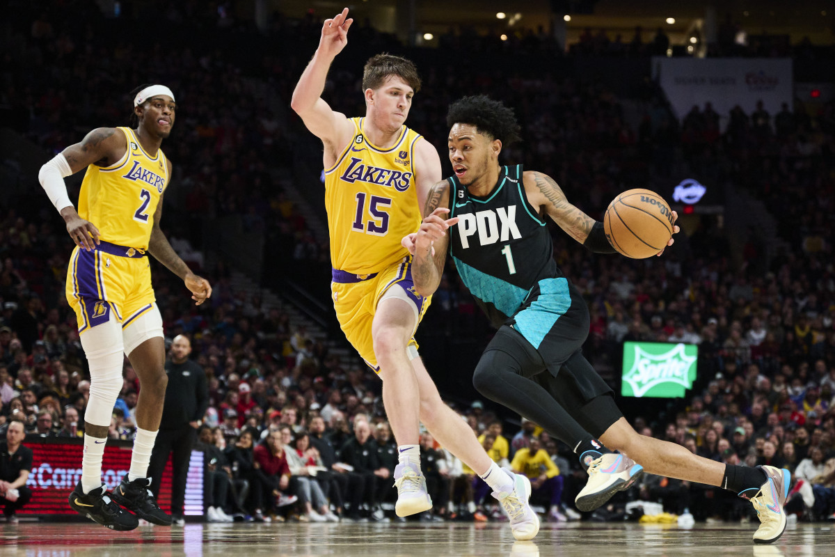 Grade The Trade: Anfernee Simons To The Lakers For A Package Around Austin  Reaves - Fadeaway World