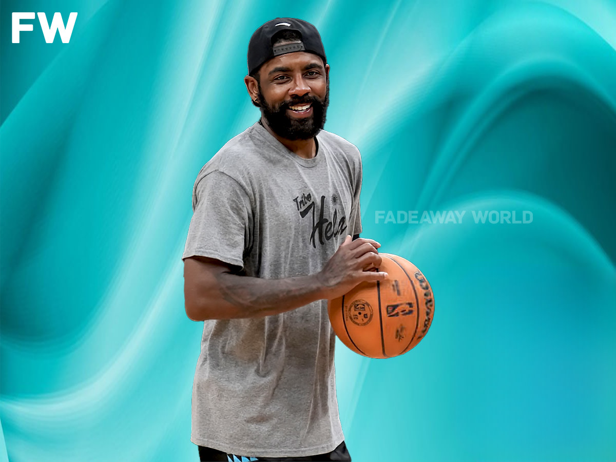 Kyrie Irving Teaching Basketball To Kids In Greece While On Vacation Fadeaway World