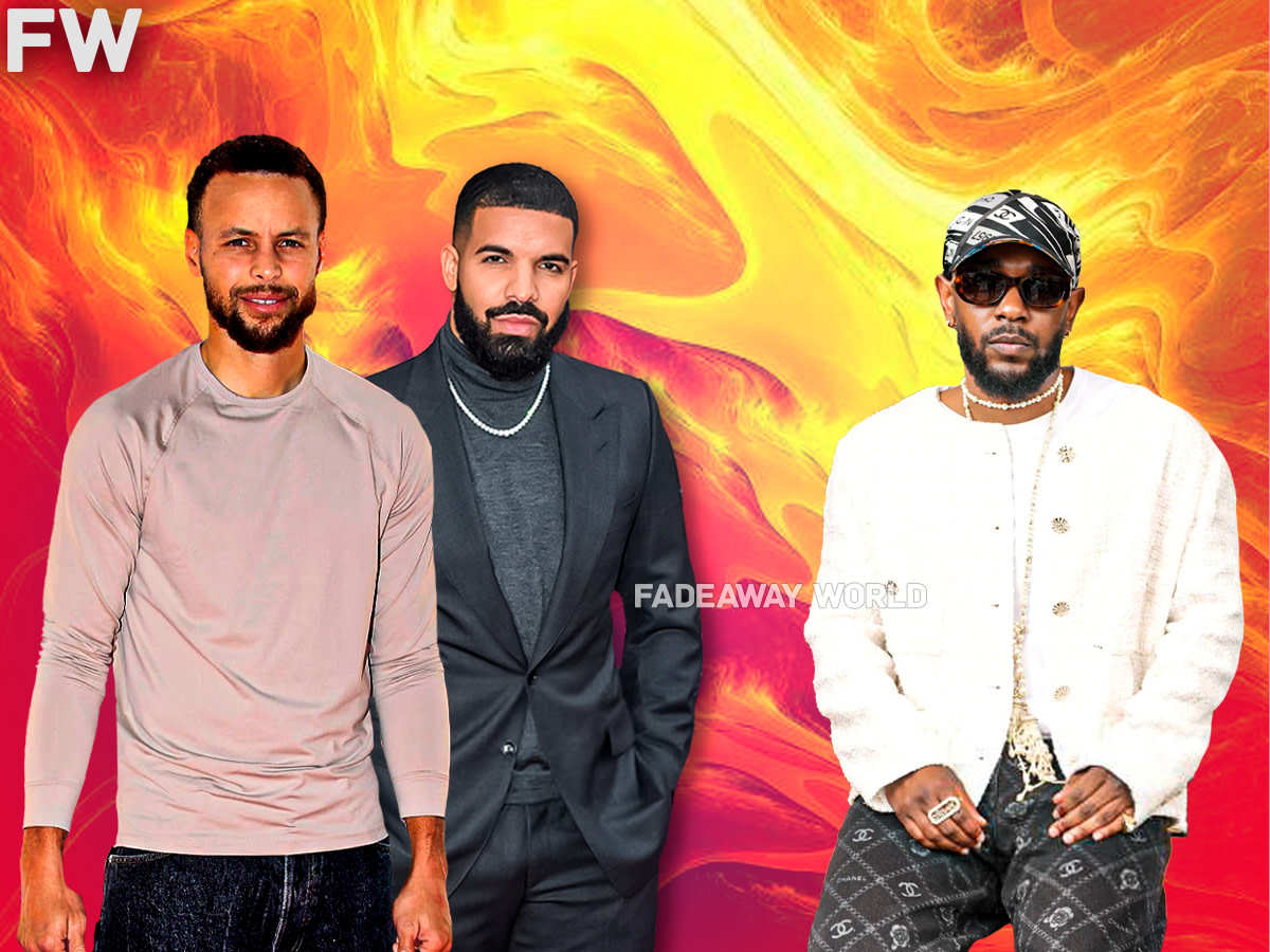 Stephen Curry Picks Drake Over Kendrick Lamar In Their Rap Beef - Fadeaway  World