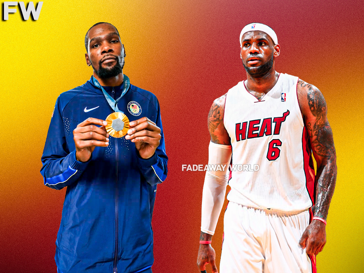 Kevin Durant References LeBron James' Miami Heat Speech With His Olympic Gold Medals - Fadeaway World