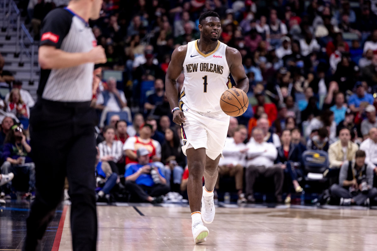 Zion Williamson Looks In The Best Shape Of His Life In Latest Pic