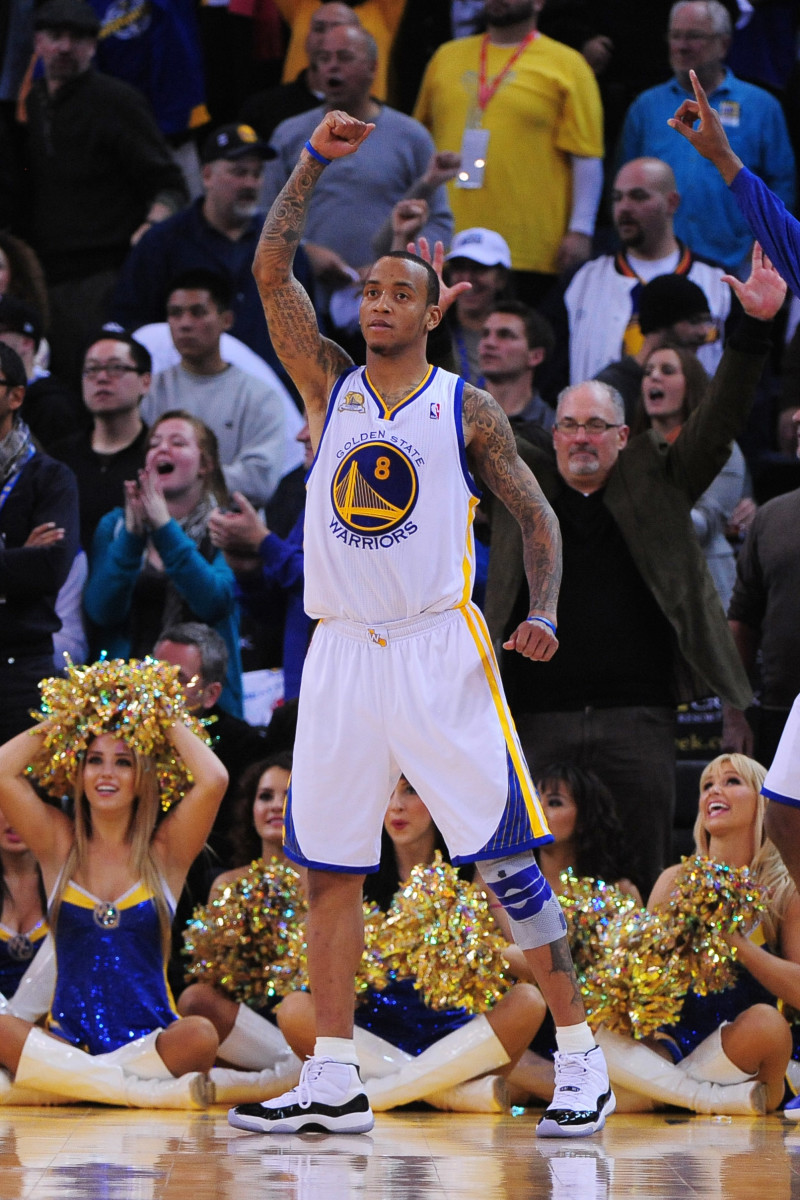 Golden State Warriors shooting guard Monta Ellis