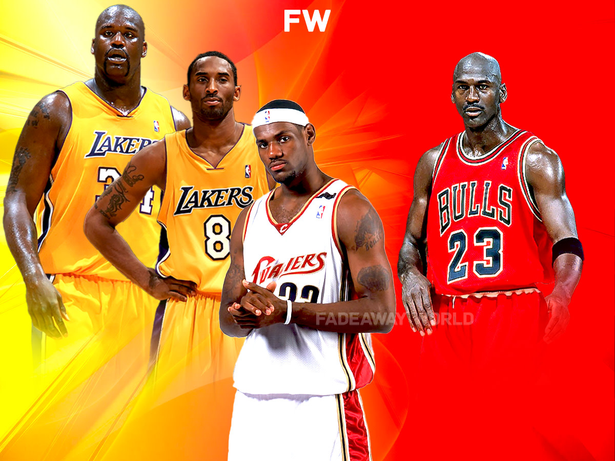 Shaquille O Neal Intentionally Used LeBron James And Michael Jordan As Examples To Motivate Kobe Bryant Fadeaway World