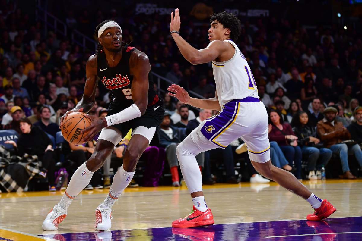 Expensive Mock Trade Gives The Lakers 3 Players From The Trail Blazers