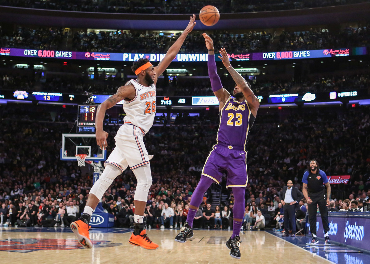 Realistic Mock Trade See The Knicks Send Mitchell Robinson To The Lakers