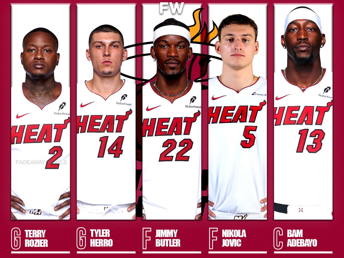 2024-25 Miami Heat Projected Starting Lineup