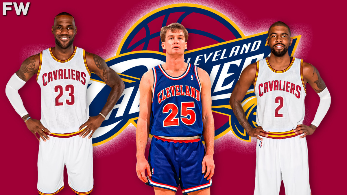 LeBron James, Mark Price, Kyrie Irving - Cleveland Cavaliers Big 3