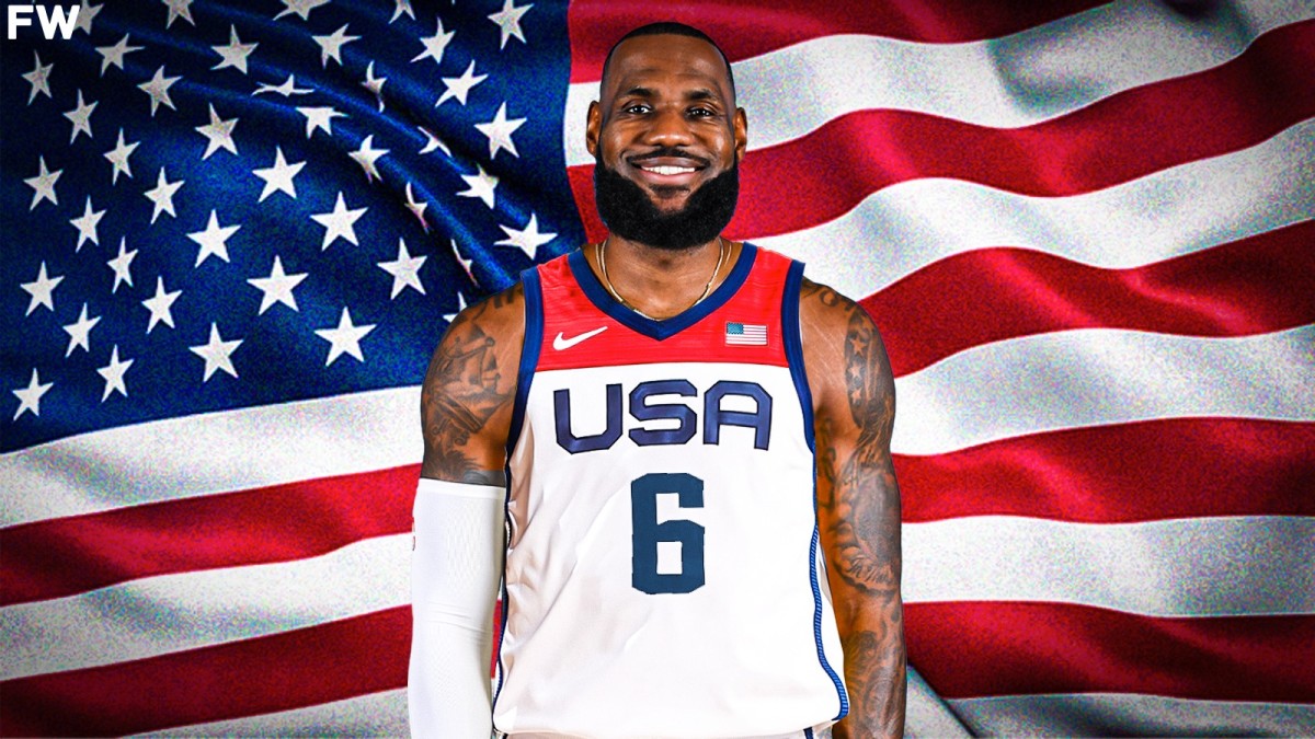 Lebron james team 2025 usa jersey