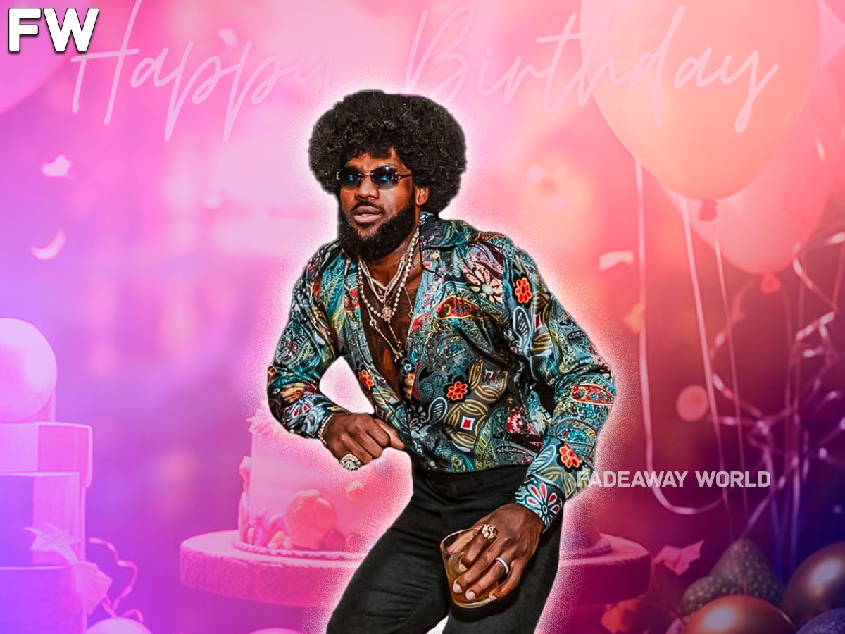 LeBron James Had An Awesome 70s-Themed 39th Birthday Party
