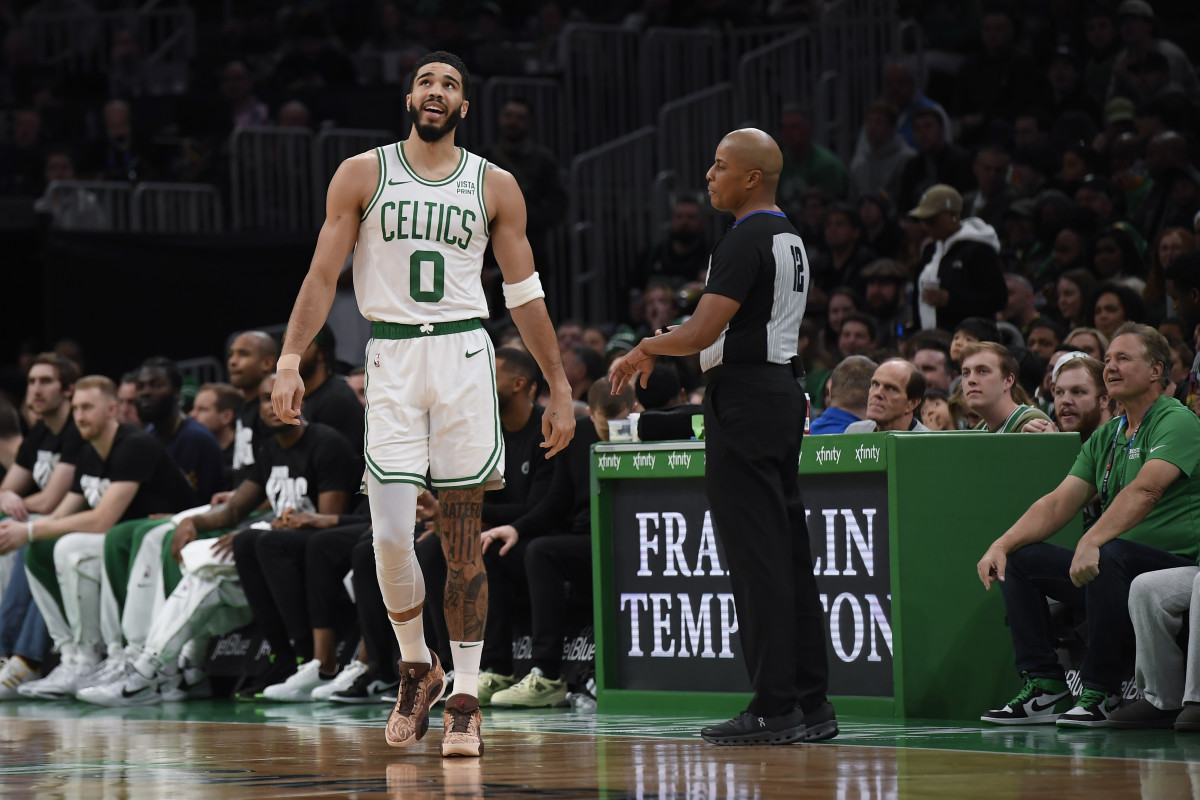 Jayson Tatum Says He Had To Stand His Ground After Getting Ejected For ...