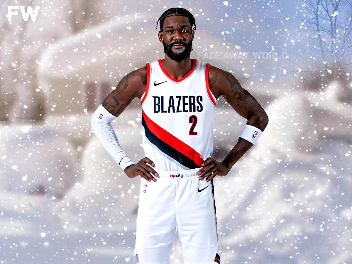 Deandre Ayton Missed Blazers-Nets Game Due To Ice Sheets Around His House -  Fadeaway World