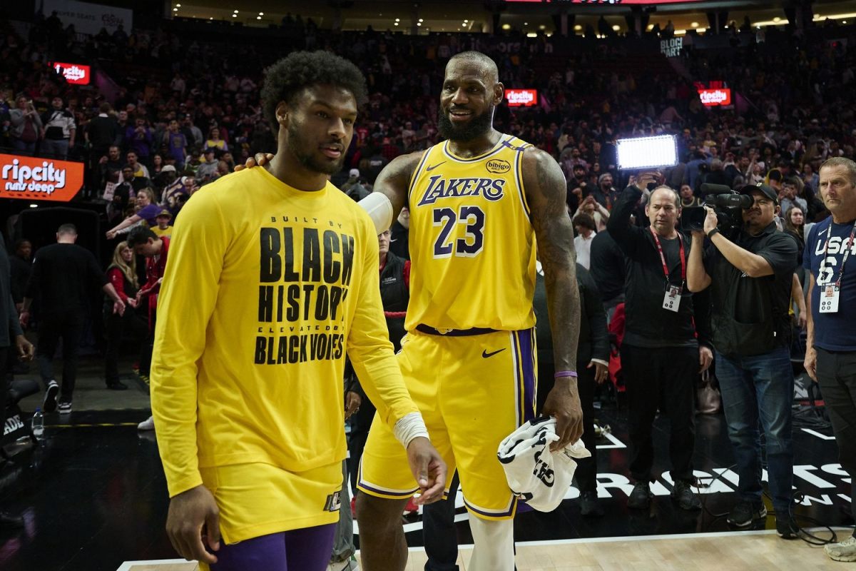 LeBron James' Courtside Tips Fuel Bronny James’ Aggression In Summer