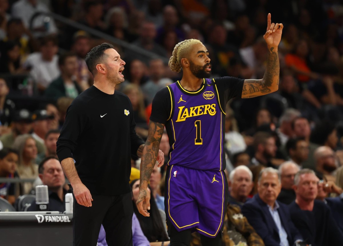 D'Angelo Russell On JJ Redick Moving Him To The Bench: "I'm Egoless. I Just  Want To Win." - Fadeaway World