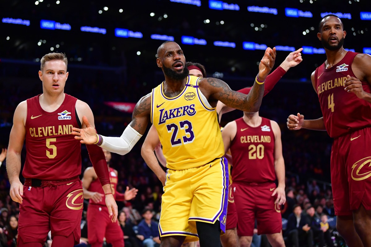 Lakers lose to cavs on sale