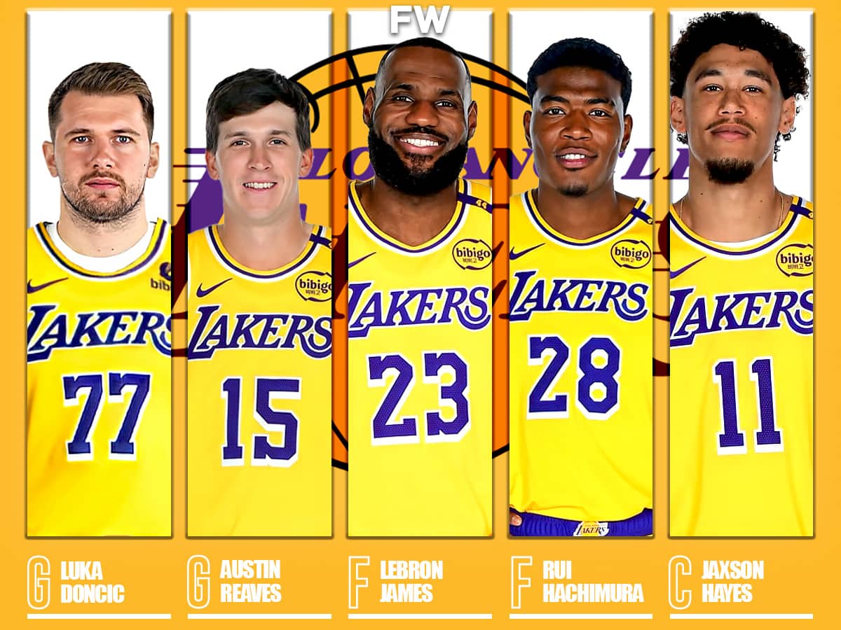 Lakers' Potential Starting Lineup With Luka Doncic Looks Scary - Fadeaway  World