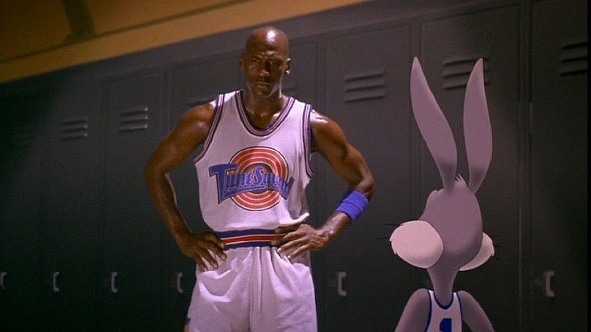 talking michael jordan space jam