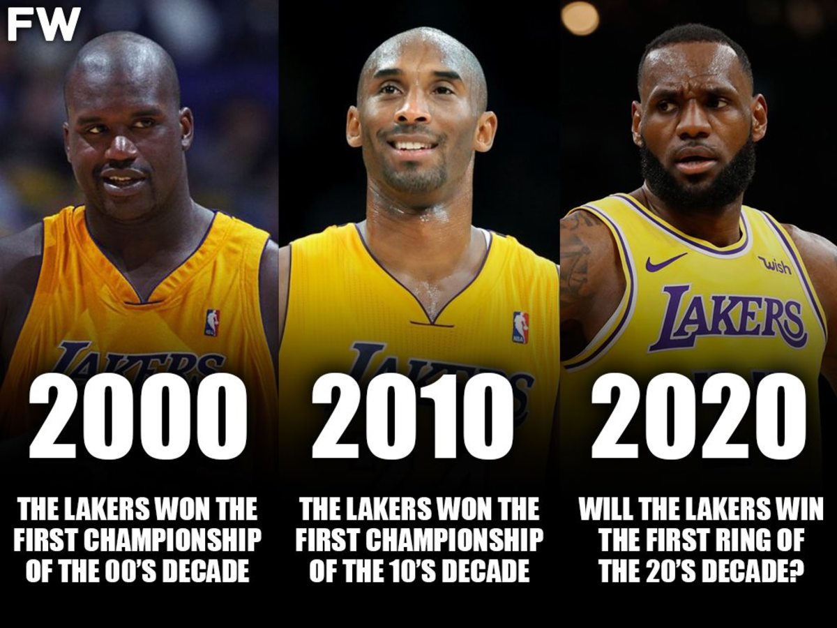 Los Angeles Lakers Won The First Championships Of The Last ...