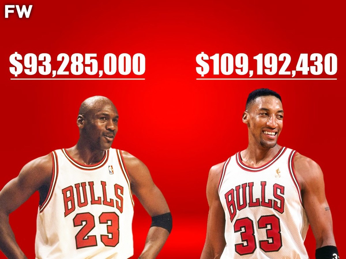 Scottie Pippen Earned 15 Million More In Career Salary Than