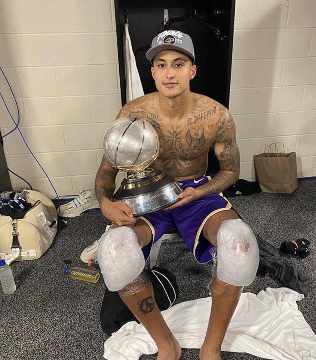 NBA Fans Destroy Kyle Kuzma After Pic Posing With Western Conference