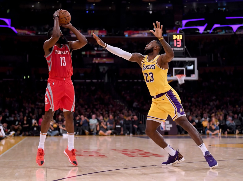 (2) Los Angeles Lakers vs. (10) Houston Rockets