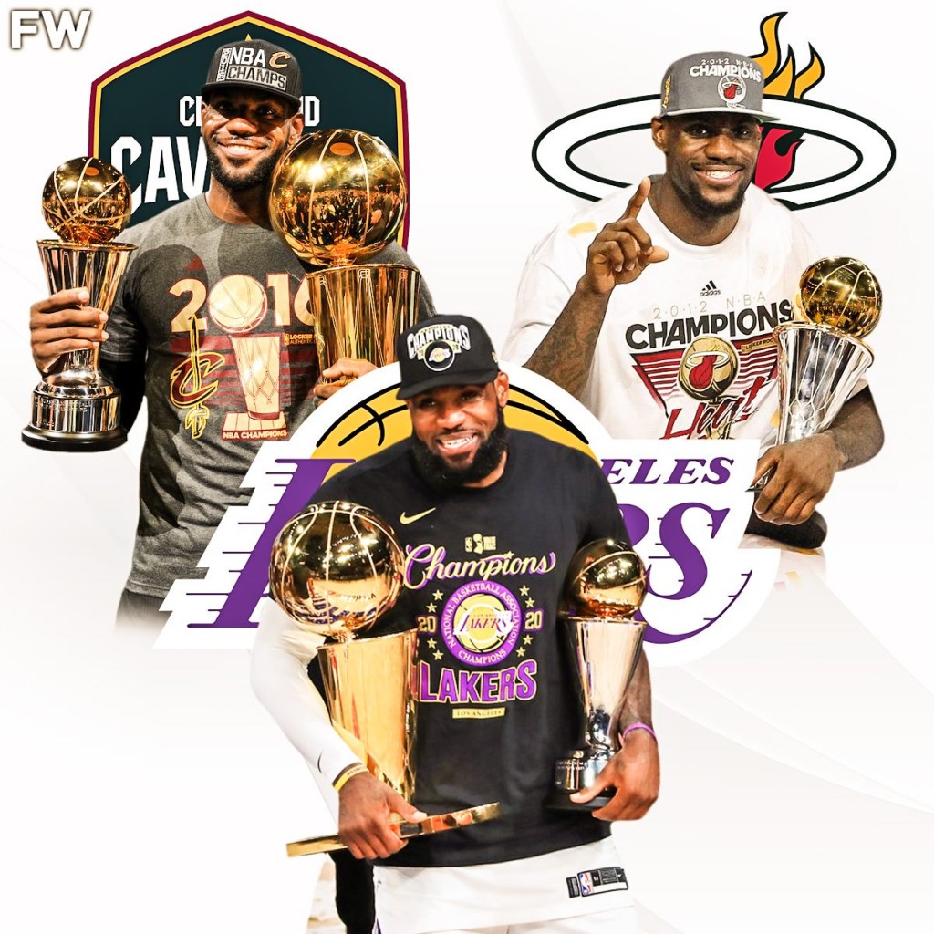 3 Finals MVPs With 3 Different Teams