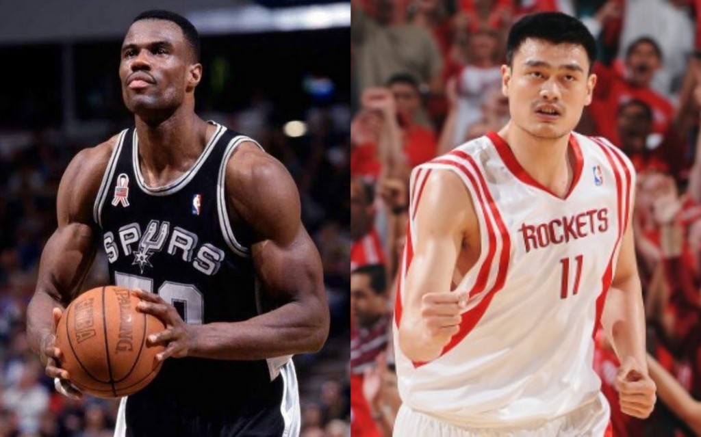 David Robinson vs. Yao Ming