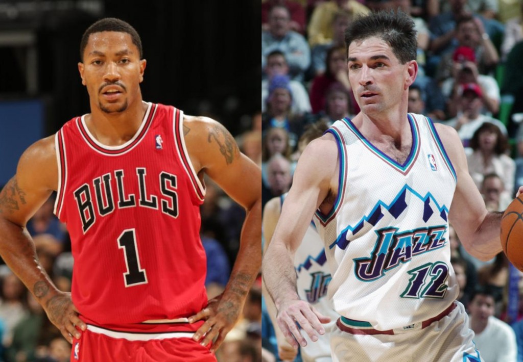Derrick Rose vs. John Stockton