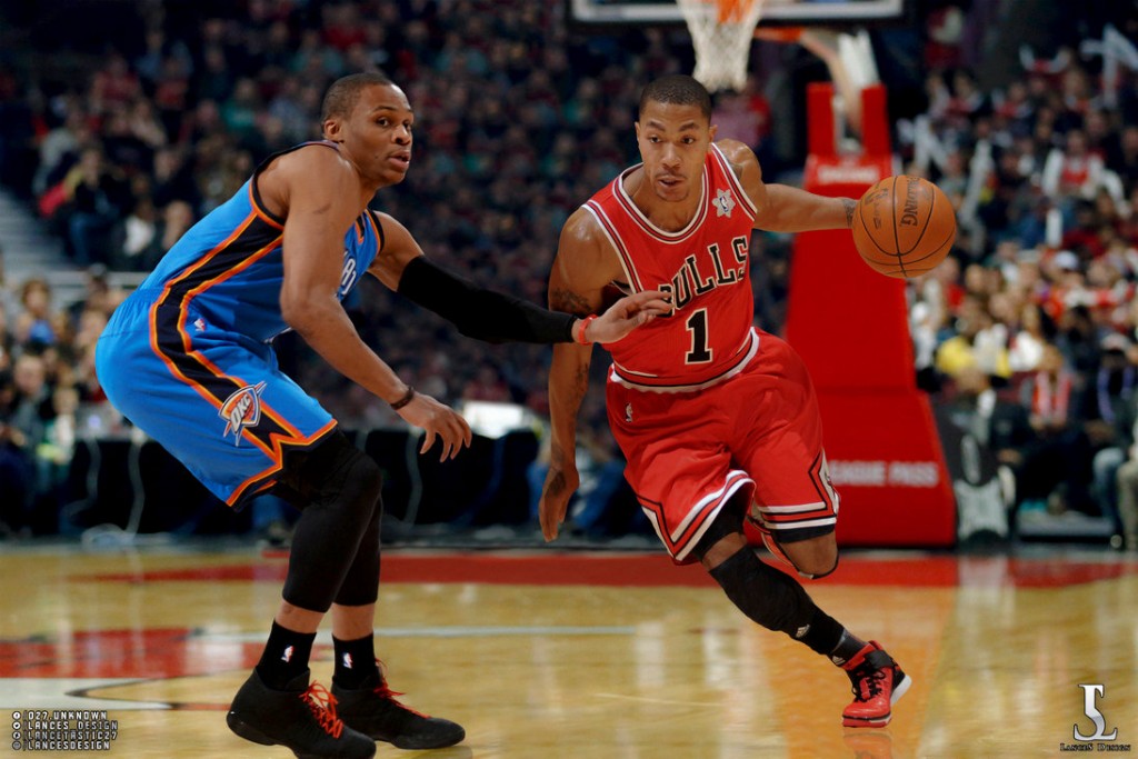 Derrick Rose vs Russell Westbrook