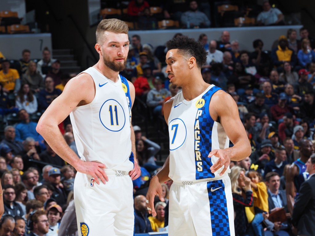 Domantas Sabonis and Malcolm Brogdon