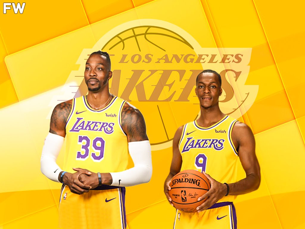 Dwight Howard and Rajon Rondo