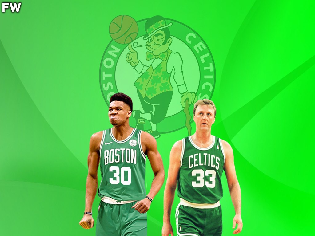 Giannis Antetokounmpo & Larry Bird