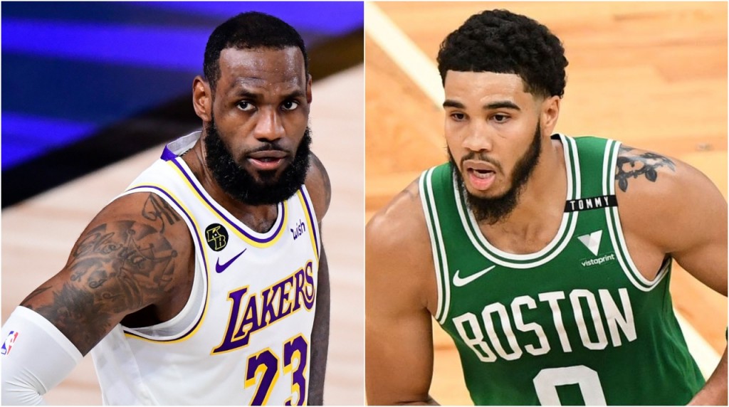 lebron james jayson tatum
