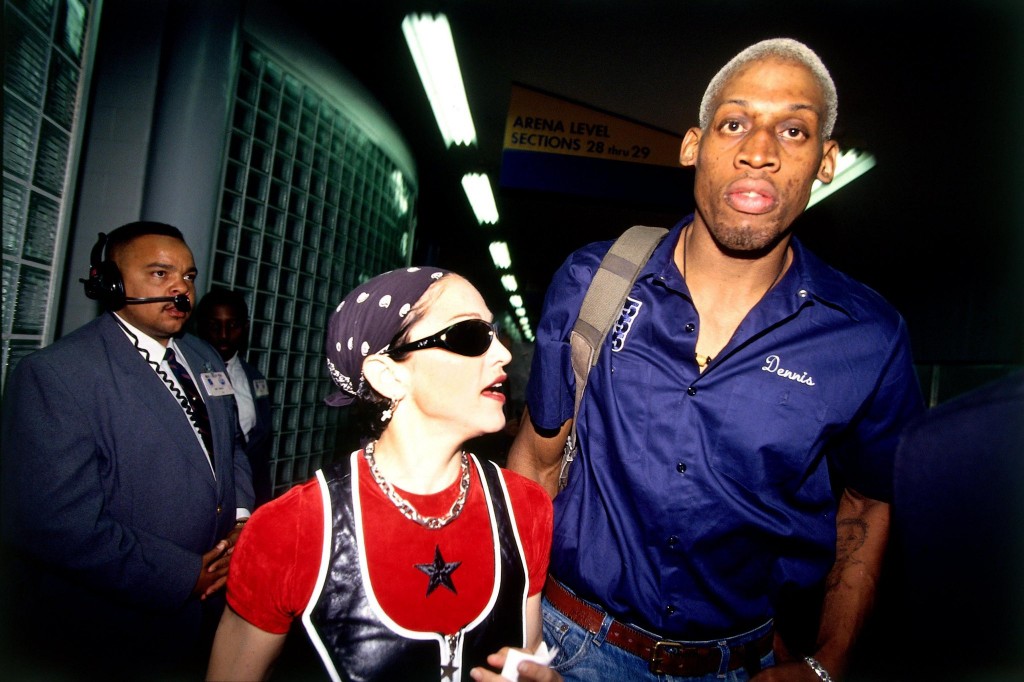 Dennis Rodman and Madonna