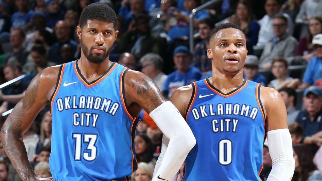 Paul George Russell Westbrook Thunder