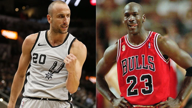 Shooting Guard: Michael Jordan vs. Manu Ginobili